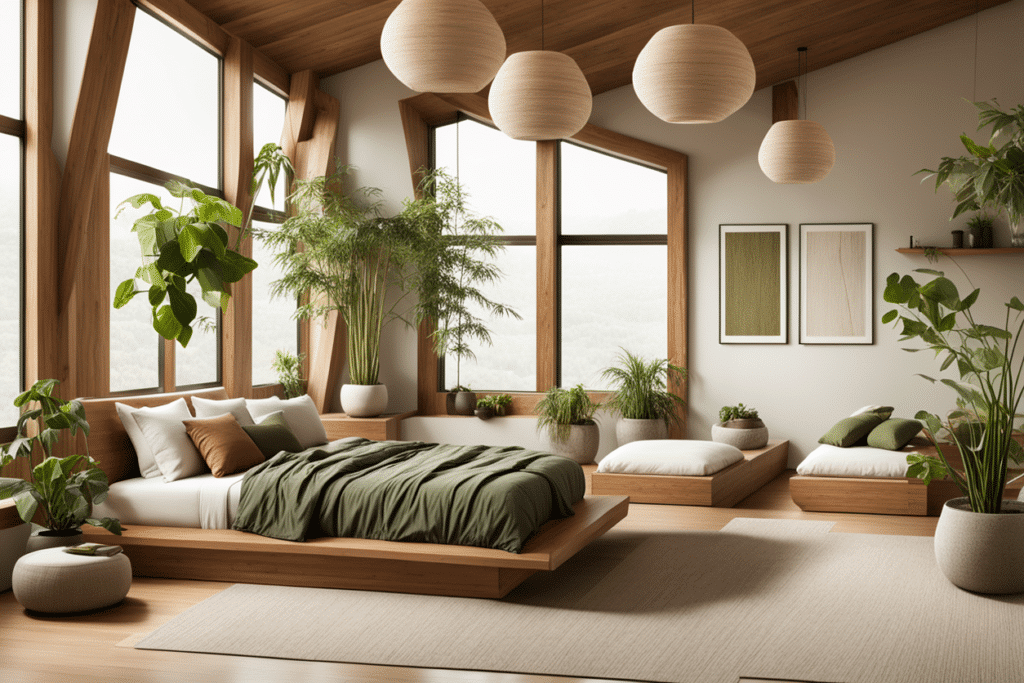 organic modern bedroom