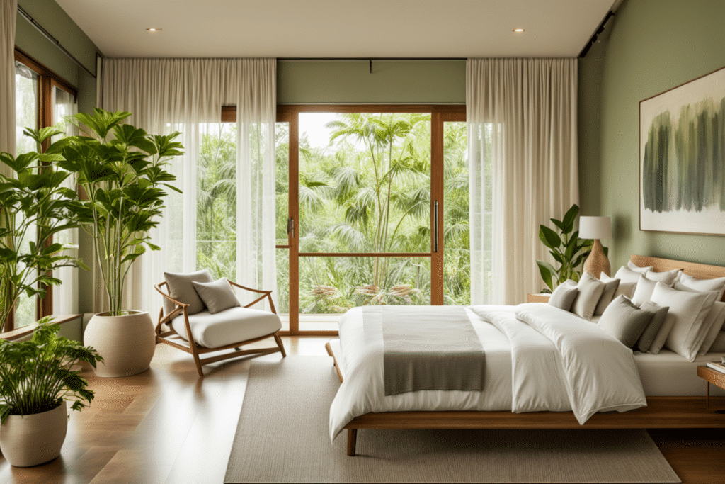 organic modern bedroom