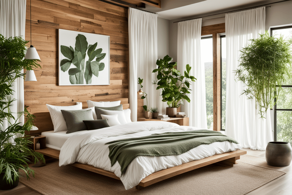 organic modern bedroom