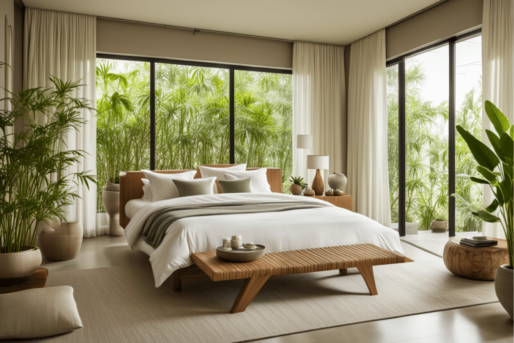 organic modern bedroom