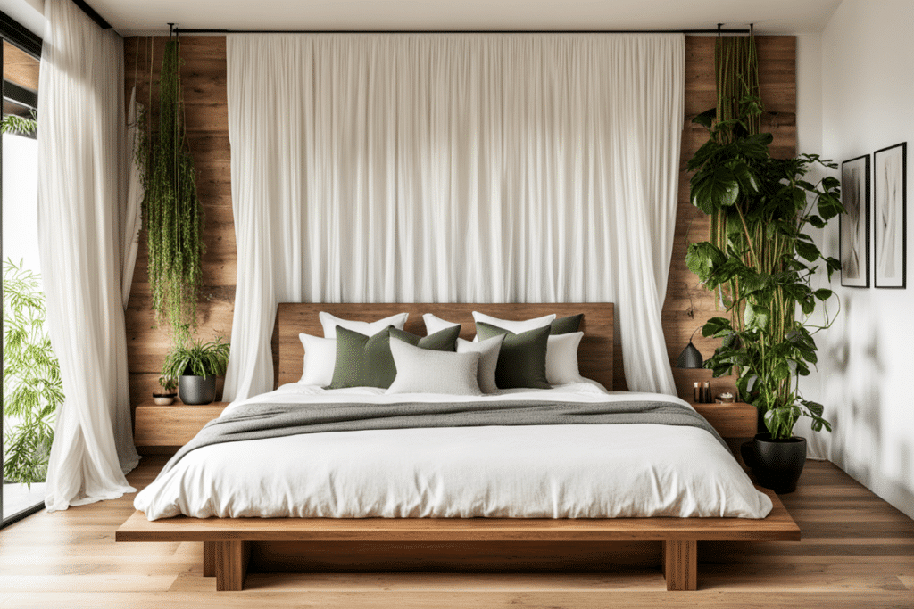 organic modern bedroom