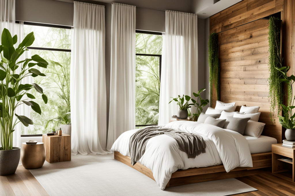 organic modern bedroom