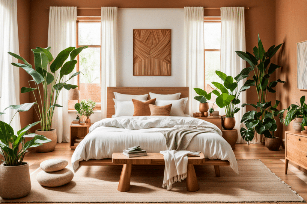 organic modern bedroom