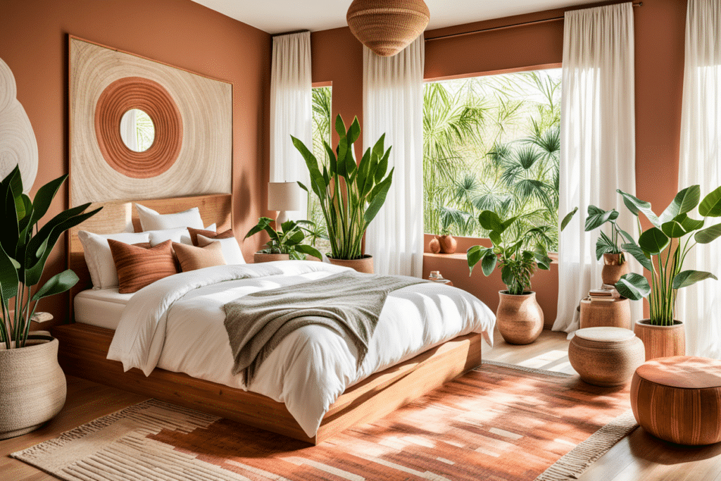 organic modern bedroom