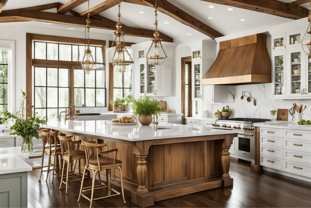 organic modern kitchen