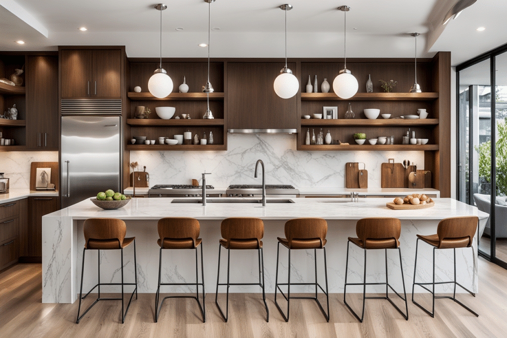 organic modern kitchen