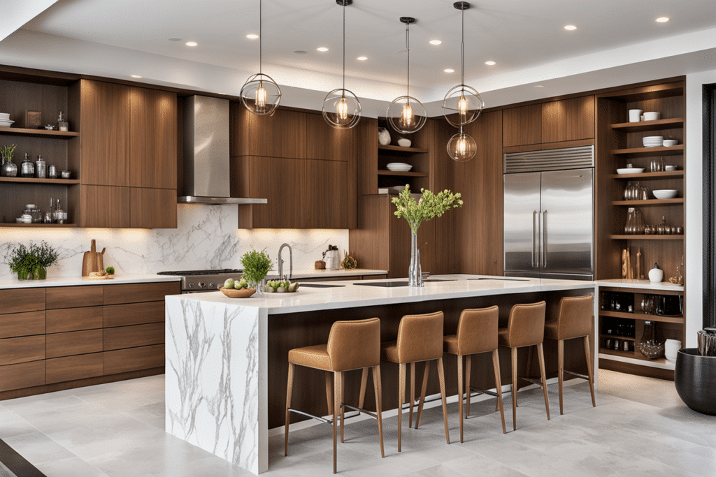 organic modern kitchen