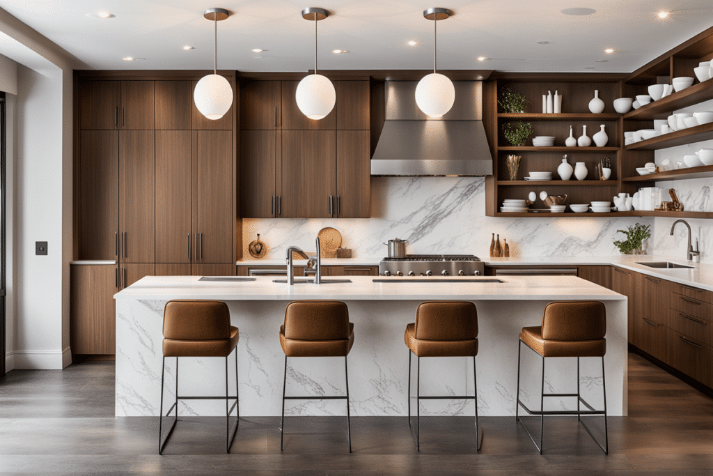 organic modern kitchen