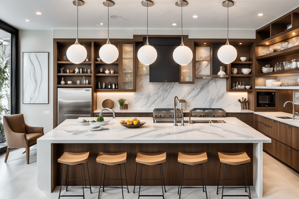 organic modern kitchen