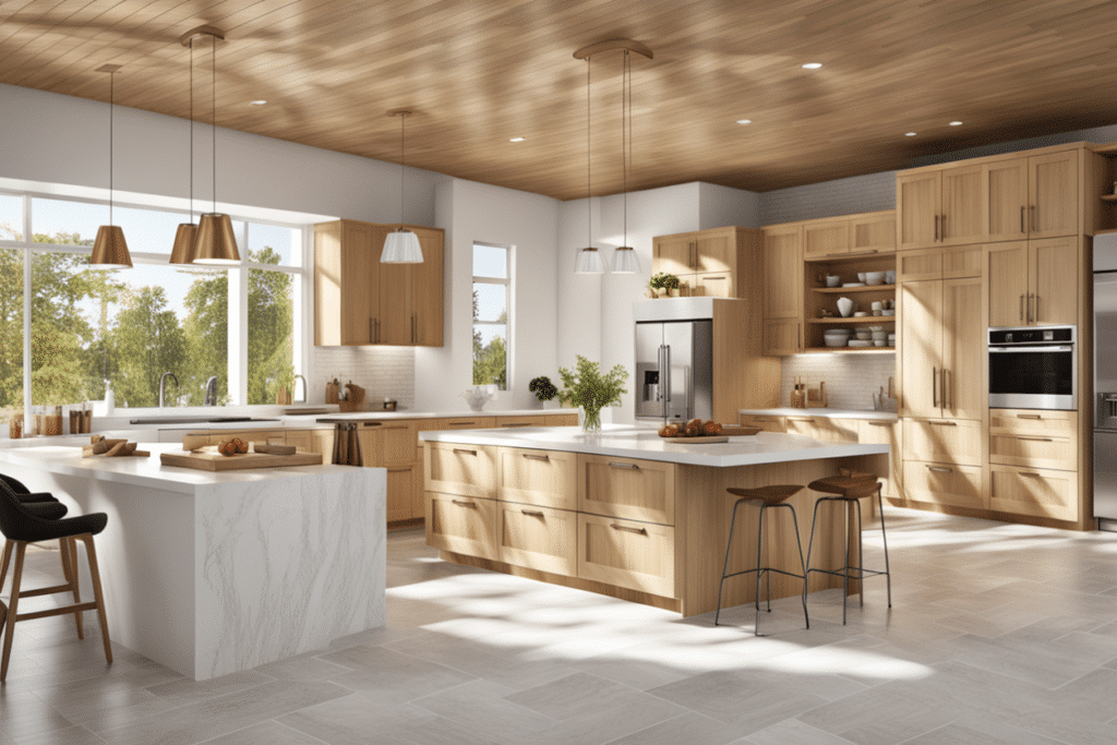 organic modern kitchen