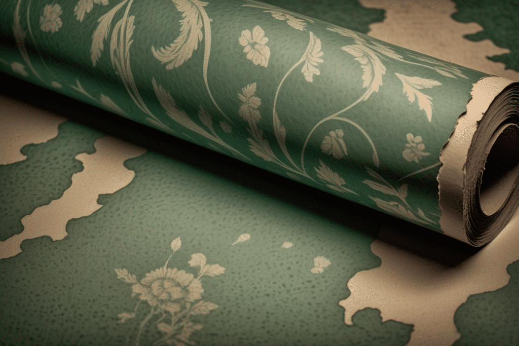 Napoleon's Death - Scheele's Green Wallpaper