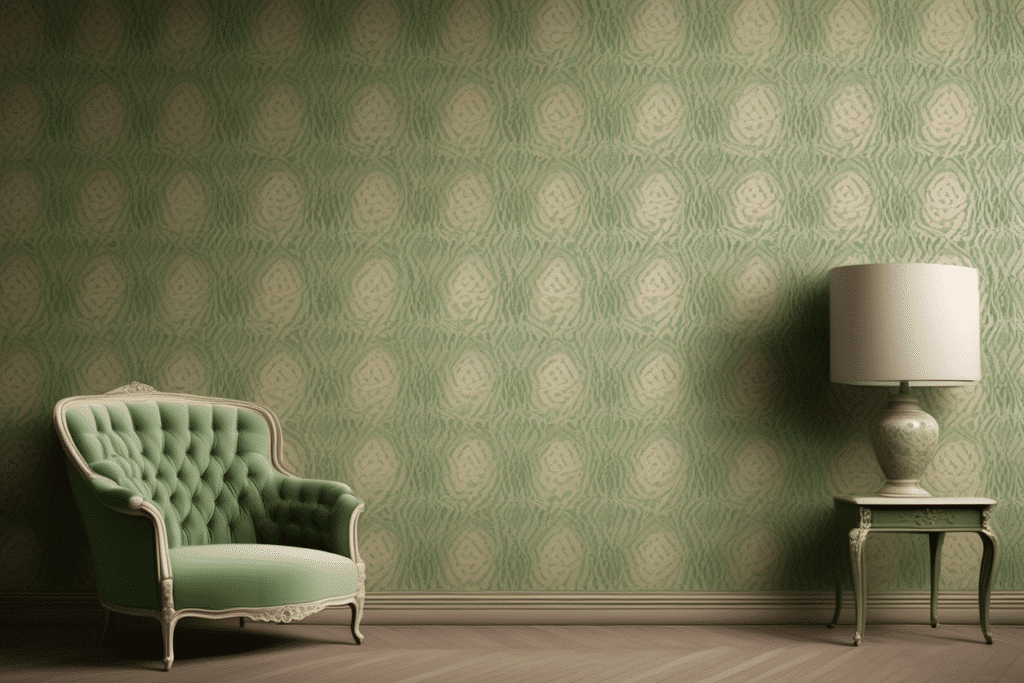 Napoleon's Death - Scheele's Green Wallpaper