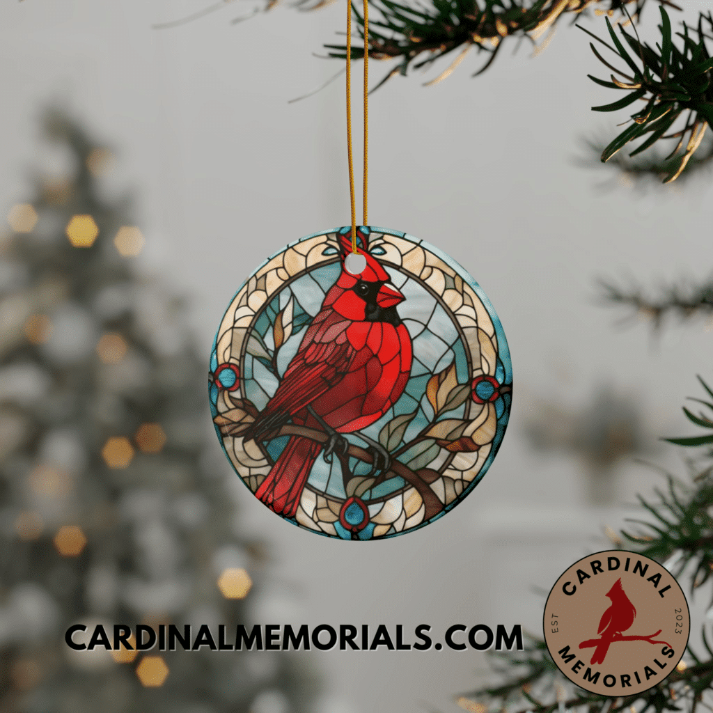 cardinal ornament