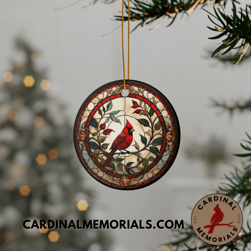 cardinal ornament