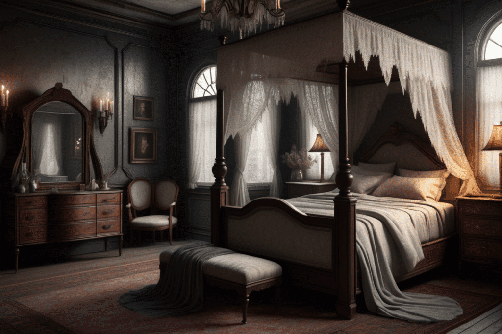 castlecore aesthetic bedroom