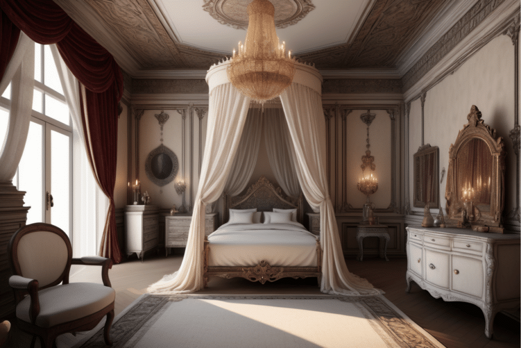 castlecore aesthetic bedroom