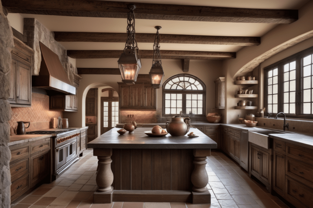 castlecore aesthetic kitchen