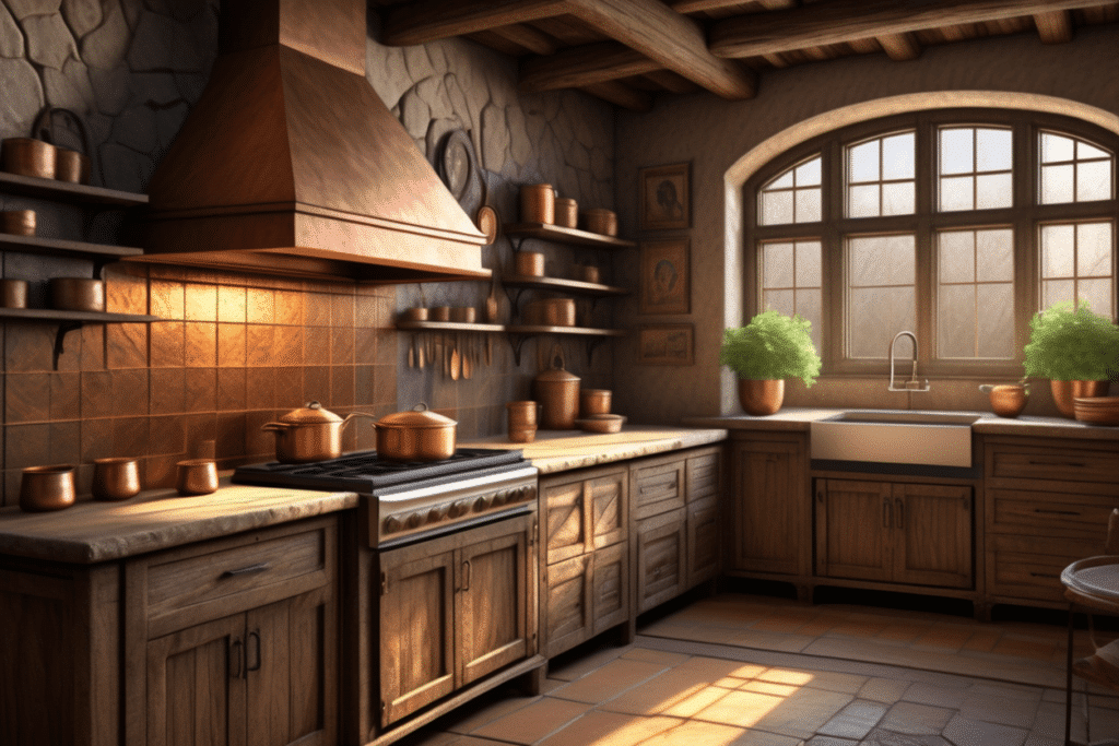 castlecore aesthetic kitchen