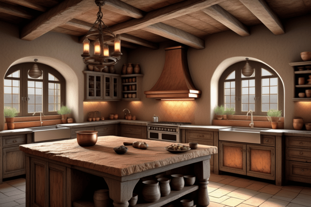 castlecore aesthetic kitchen