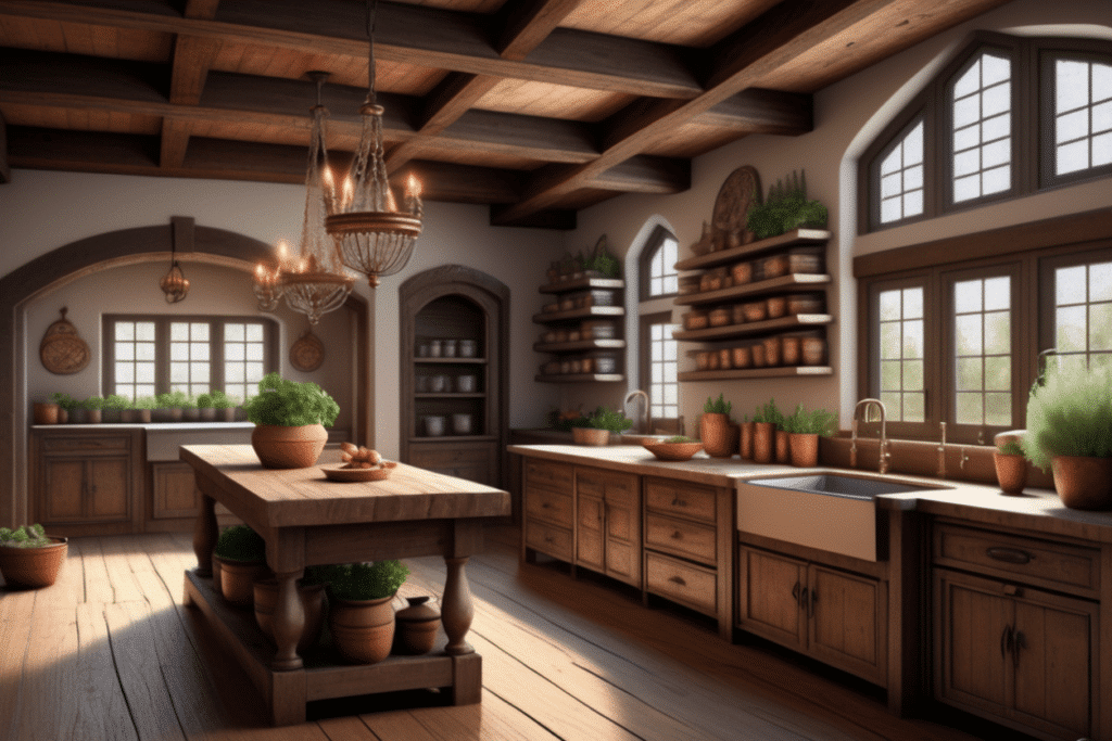 castlecore aesthetic kitchen