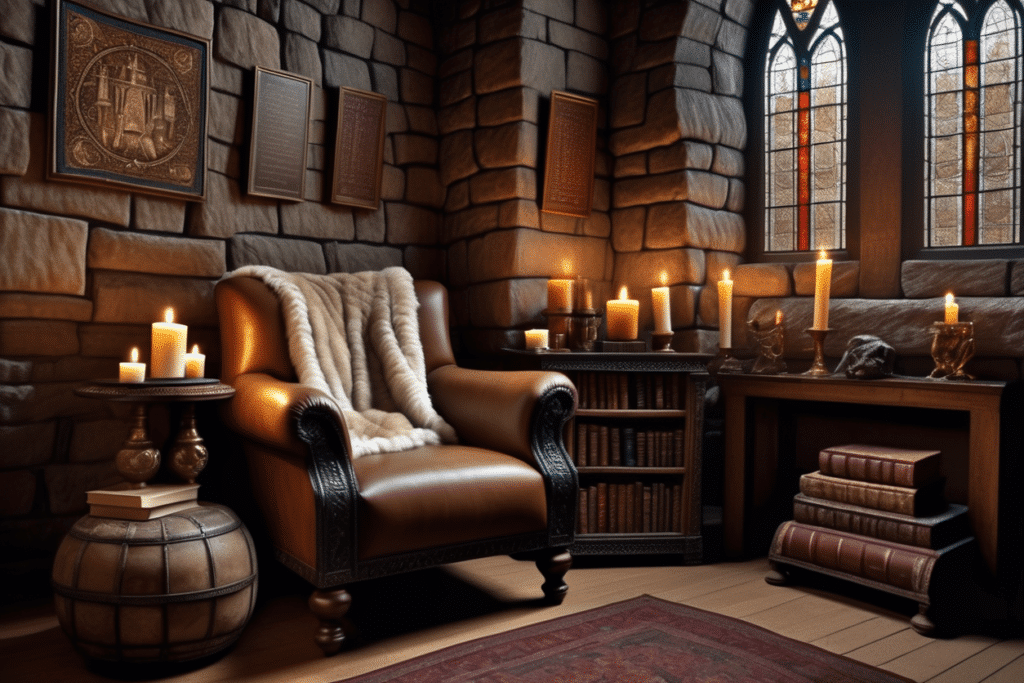 castlecore living room reading nook