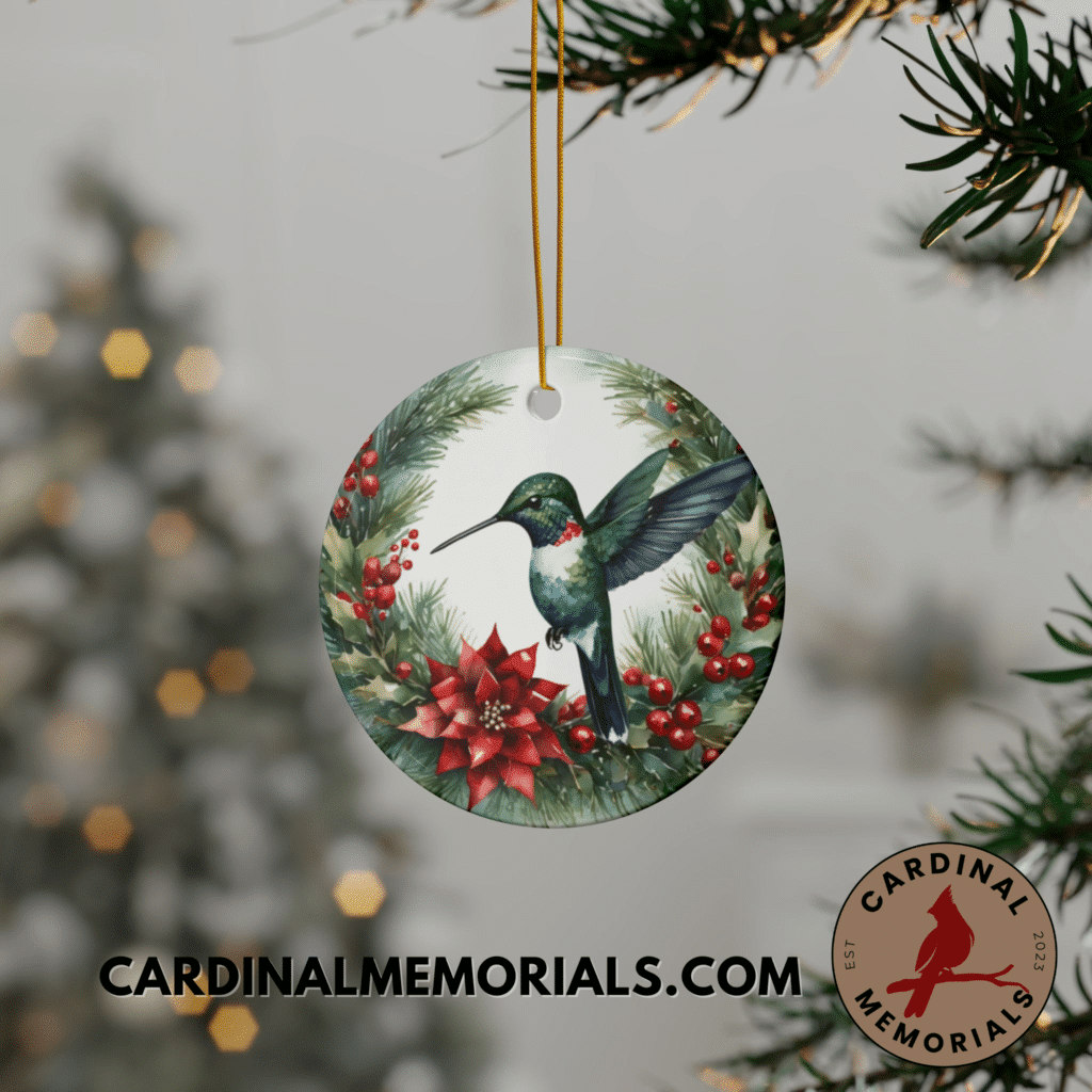 hummingbird ornament