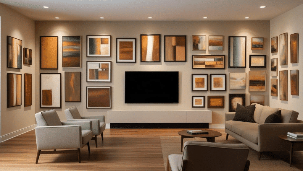 wall decoration ideas for living room