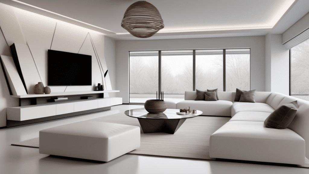 luxury living room minimalist