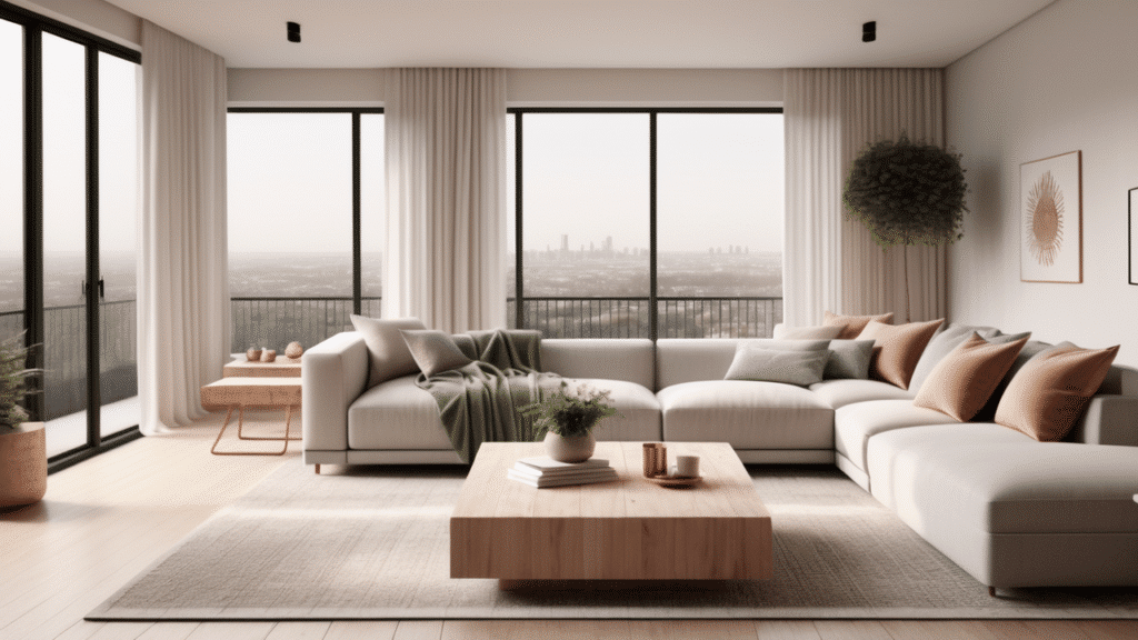 luxury living room penthouse