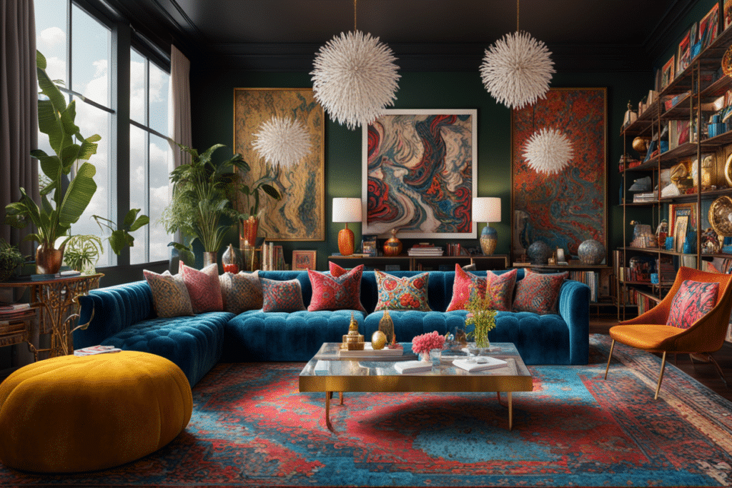 maximalist decor maximalism interior design