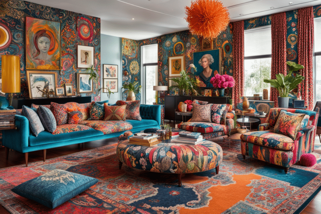 maximalist decor maximalism interior design