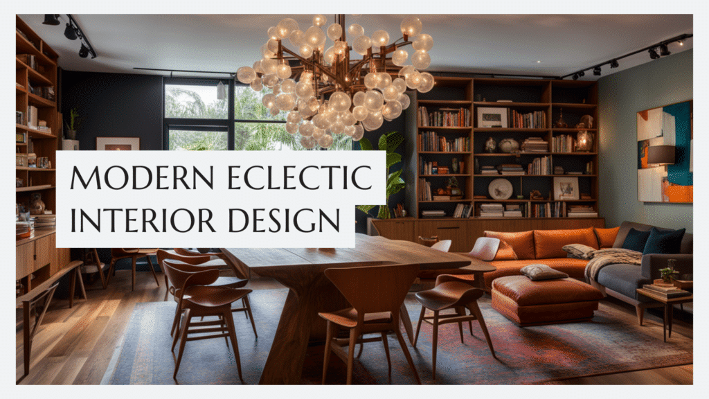 modern eclectic interior design