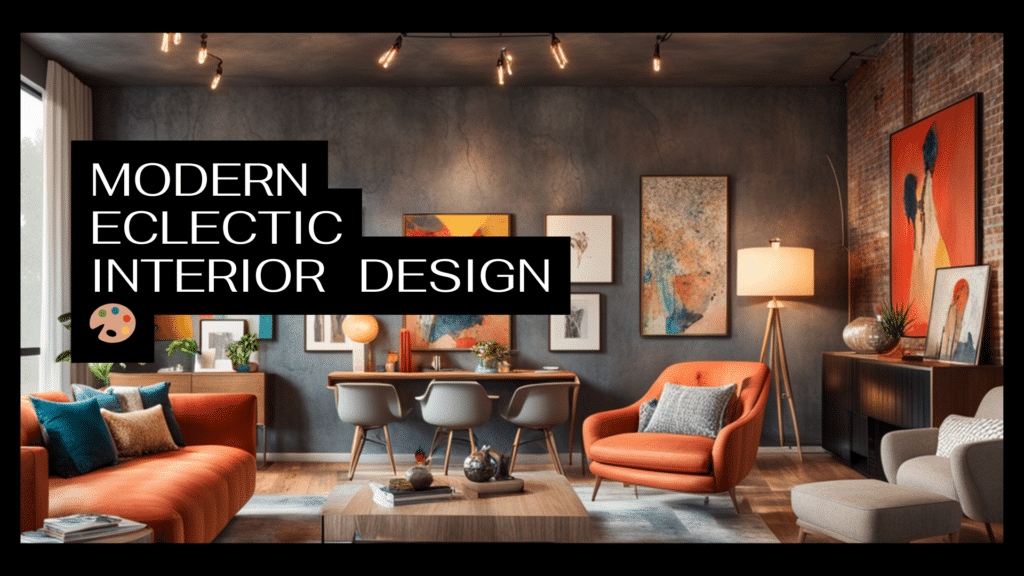 modern eclectic interior design