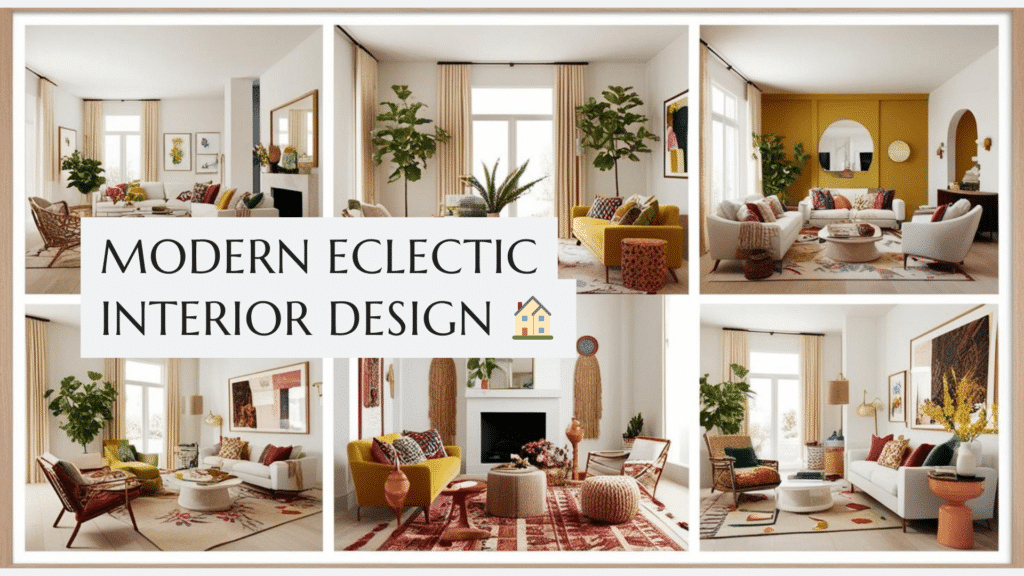 modern eclectic interior design