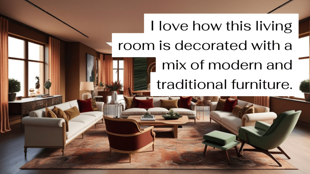 modern eclectic interior design