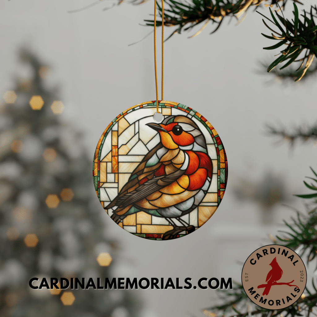 robin ornament