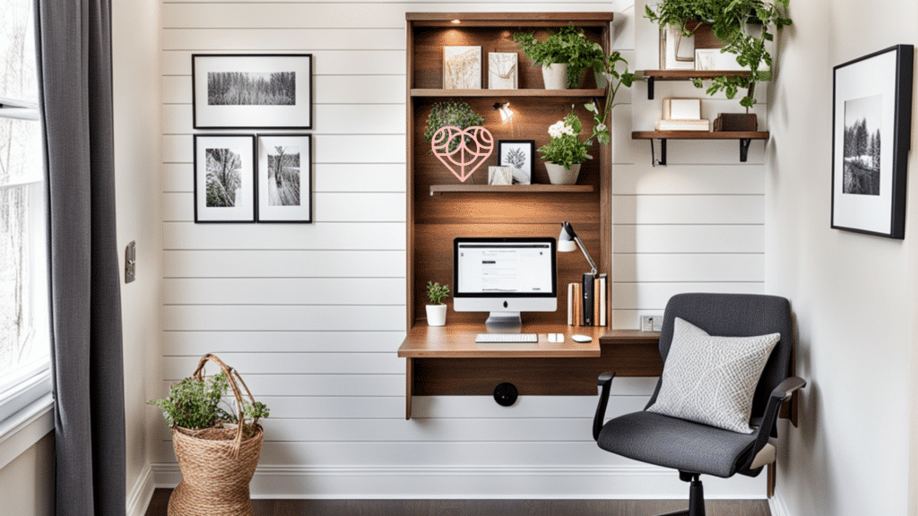 space saving desk