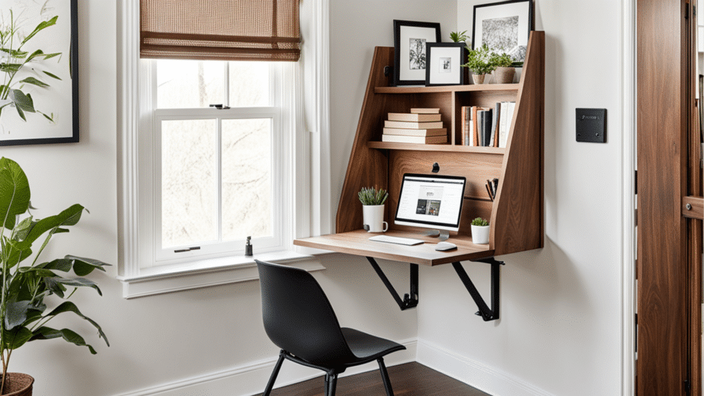 space saving desk