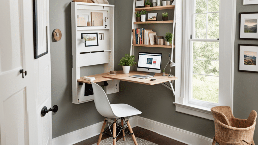 space saving desk