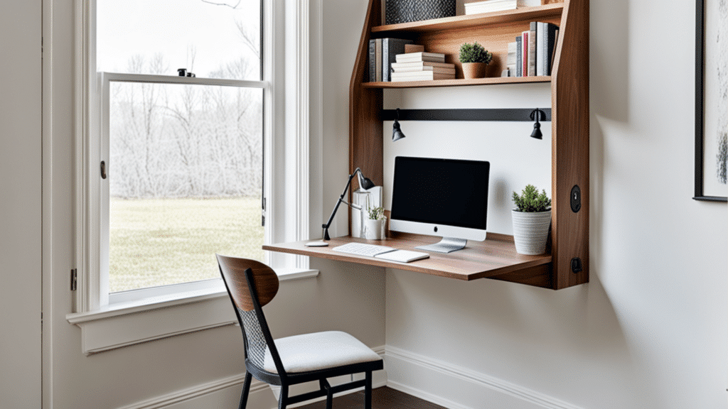 space saving desk