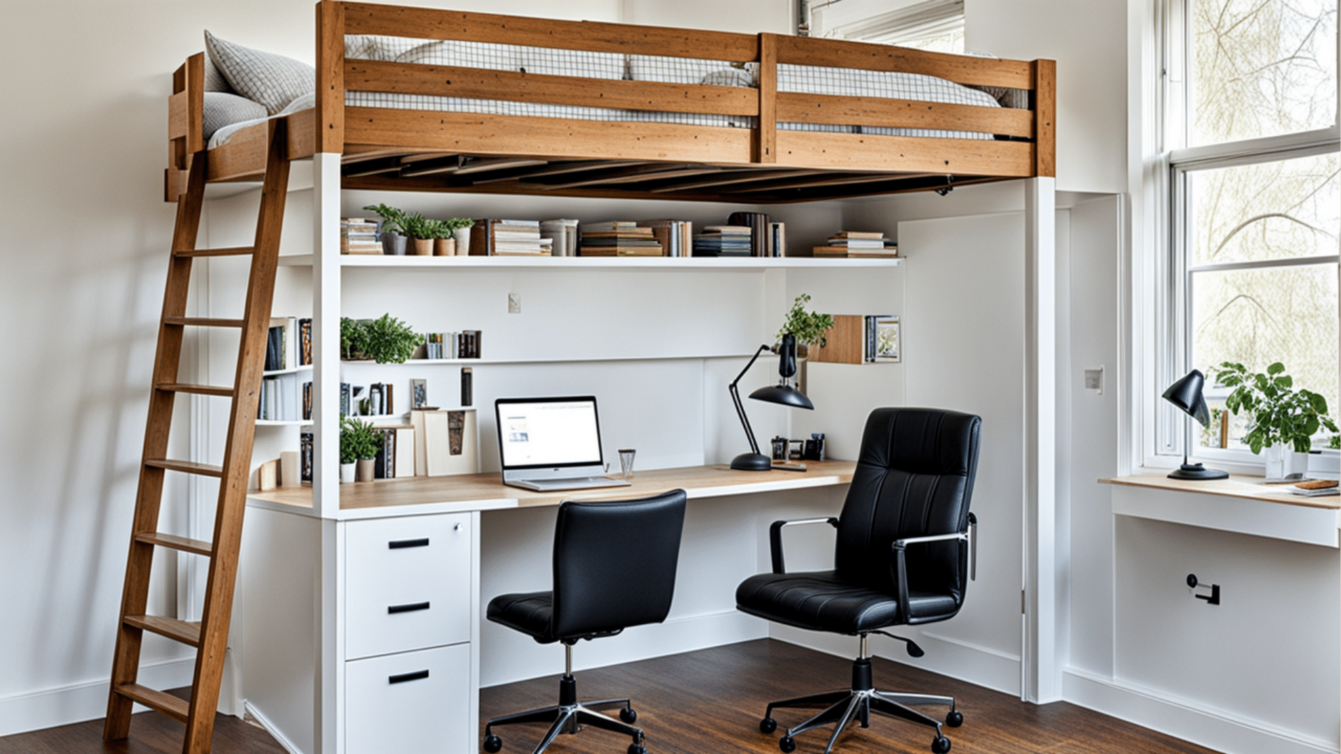 space saving desk