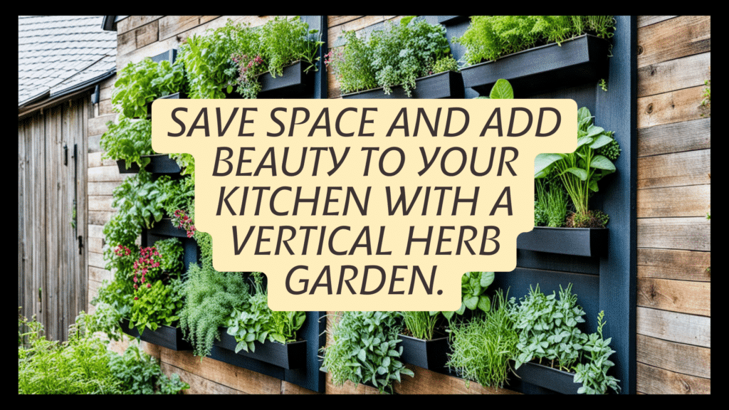 space saving vertical garden