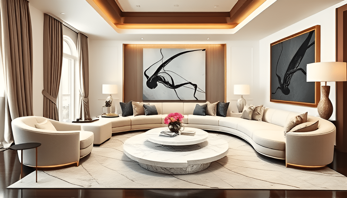 Luxury Living Room Design: Opulent Interiors - Cardinal Memorials