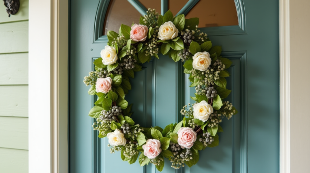 spring wreath for front door