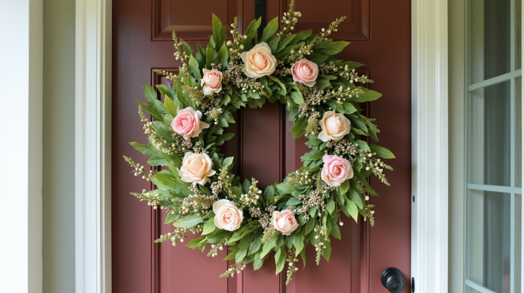 spring wreath for front door