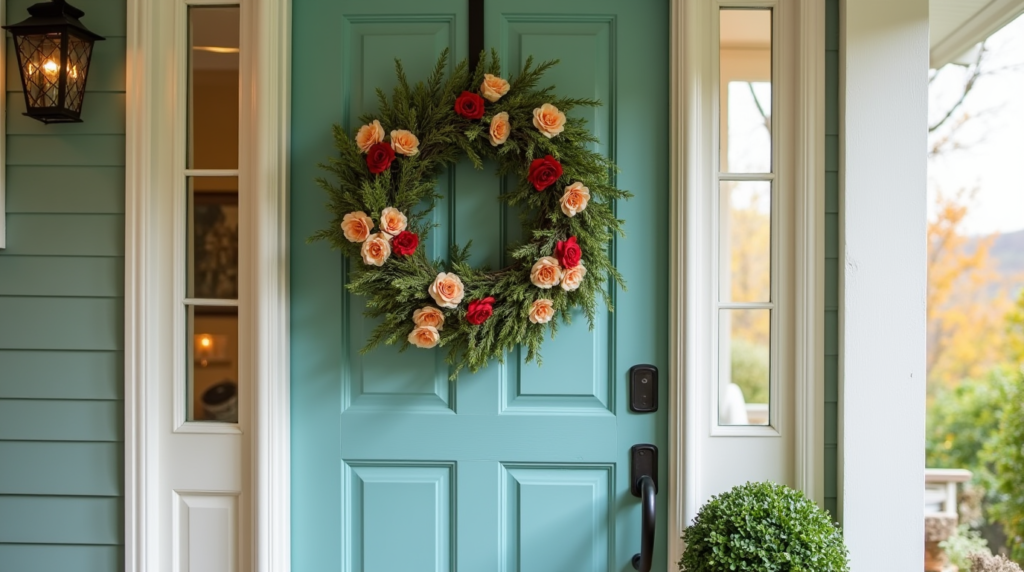 spring wreath for front door