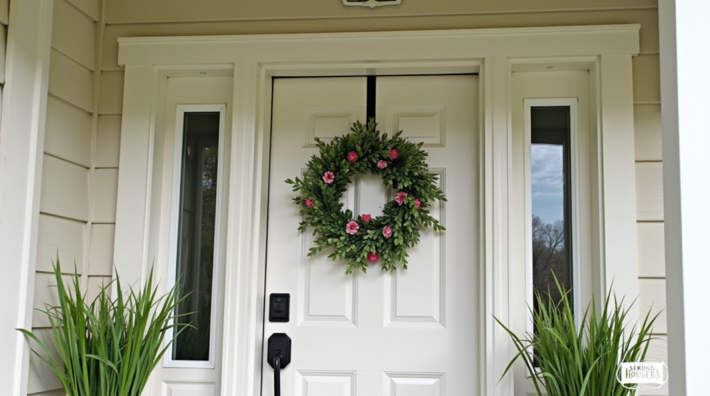 spring wreath for front door