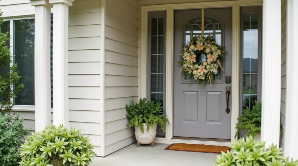 spring wreath for front door