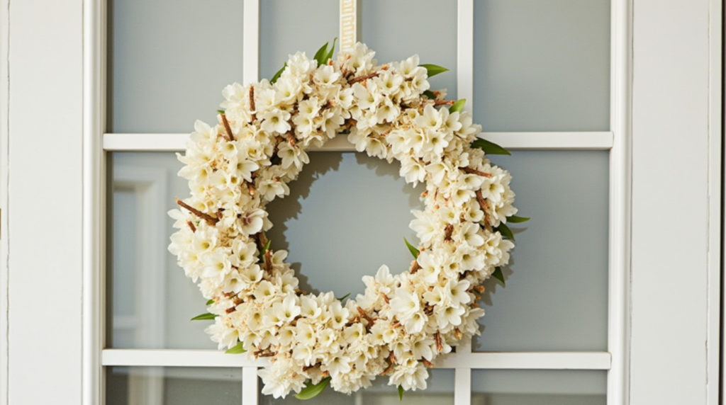 spring wreath for front door