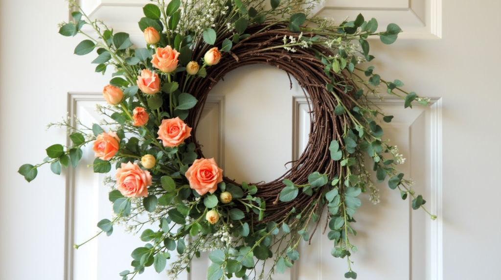 spring wreath for front door